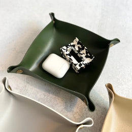 Zora Botanica Catch All Tray - Forest Green