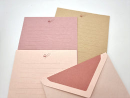 Midori Letter Set "Giving A Color" Pink
