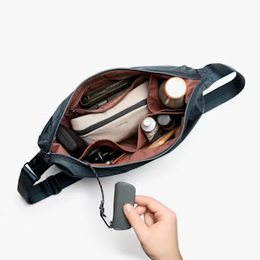 Bellroy Laneway Crescent Bag 7L - Blue Steel