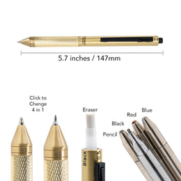 Monteverde Quadro 4-in-1 Multifunction Pen