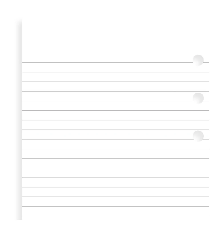 Filofax Personal White Ruled Notepaper Value Pack