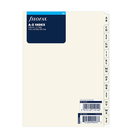 Filofax Cotton Cream A-Z Dividers - A5