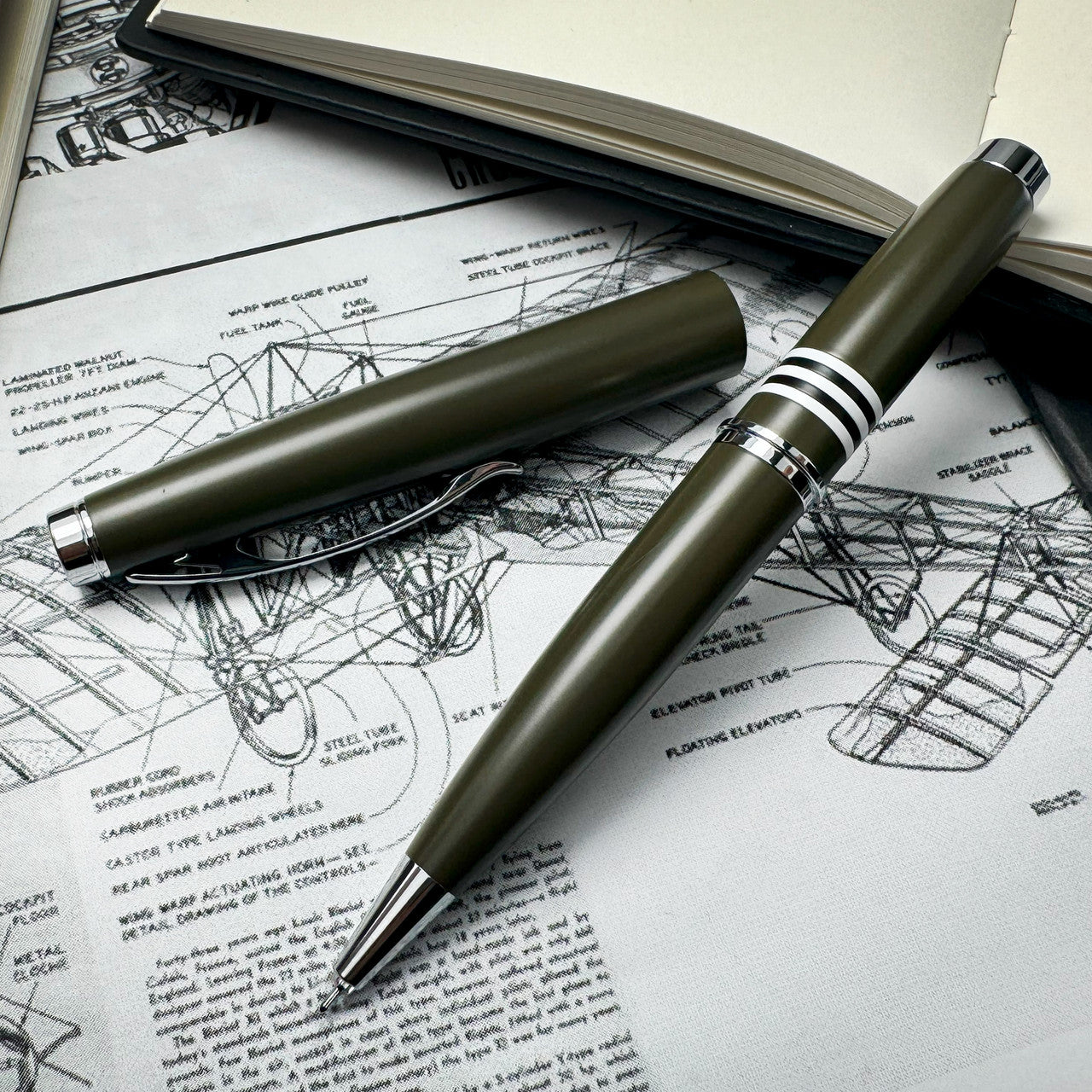 Monteverde Dakota Miltary Green Rollerball