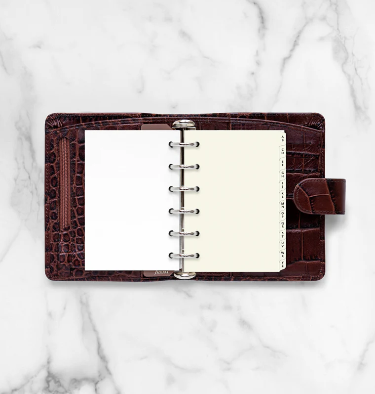 Filofax Pocket Cotton Cream A-Z Dividers
