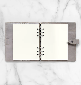 Filofax A5 White Plain Notepaper Refill