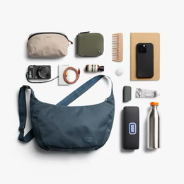 Bellroy Laneway Crescent Bag 7L - Blue Steel