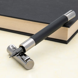 Monteverde Ritma Fountain Pen Anodized Black - Omniflex