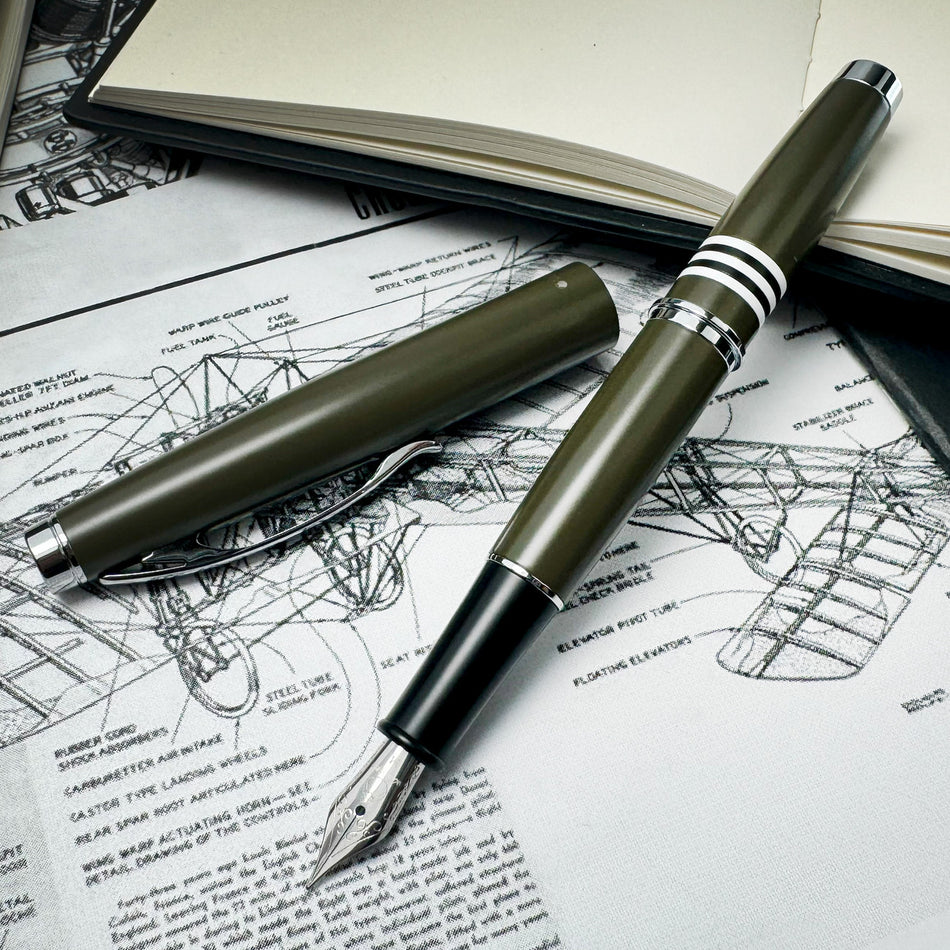 Monteverde Dakota Fountain Pen Military Green