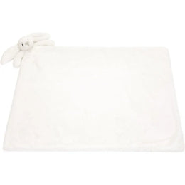 Jellycat Bashful Luxe Bunny Plush Baby Blankie - White