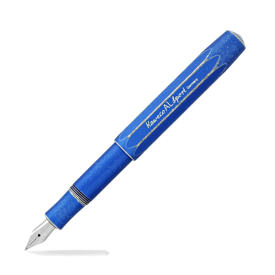 Kaweco Sport AL Fountain Pen - Stonewashed - Blue