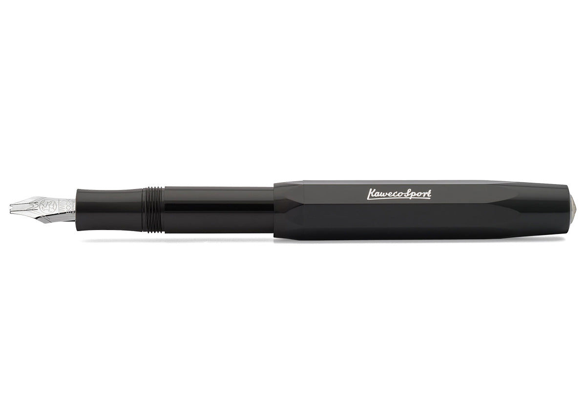 Kaweco Sport Skyline Fountain Pen - Black - Twin
