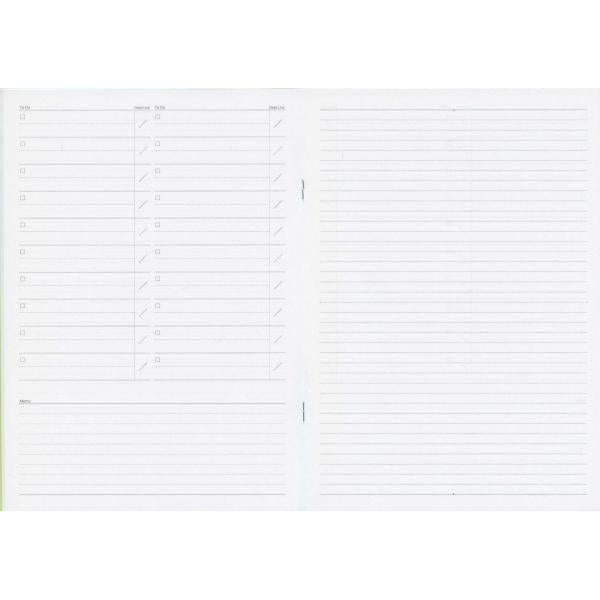 Luddite Function Notebook B5 - TO DO & MEMO