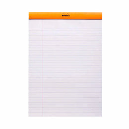 RHODIA Pad Lined 8.5x11 Orange