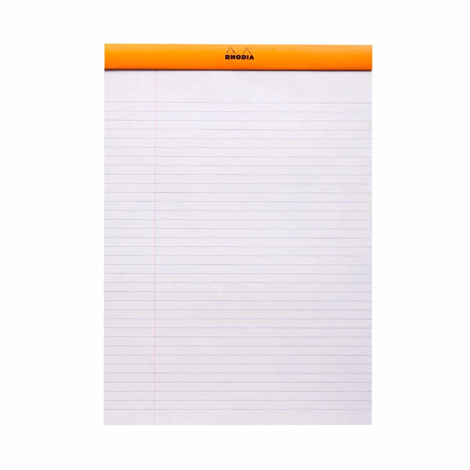 RHODIA Pad Lined 8.5x11 Orange