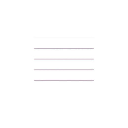 CLAIREFONTAINE SIDE WIRE 3X6 RULED
