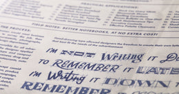 Field Noted Memo Books - The Chicago Look
