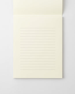 MD Letter Pad Horizontal Lined