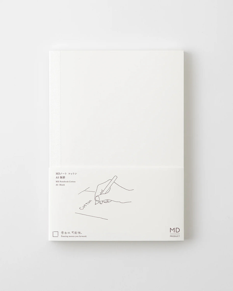 MD Notebook Cotton A5 - Blank