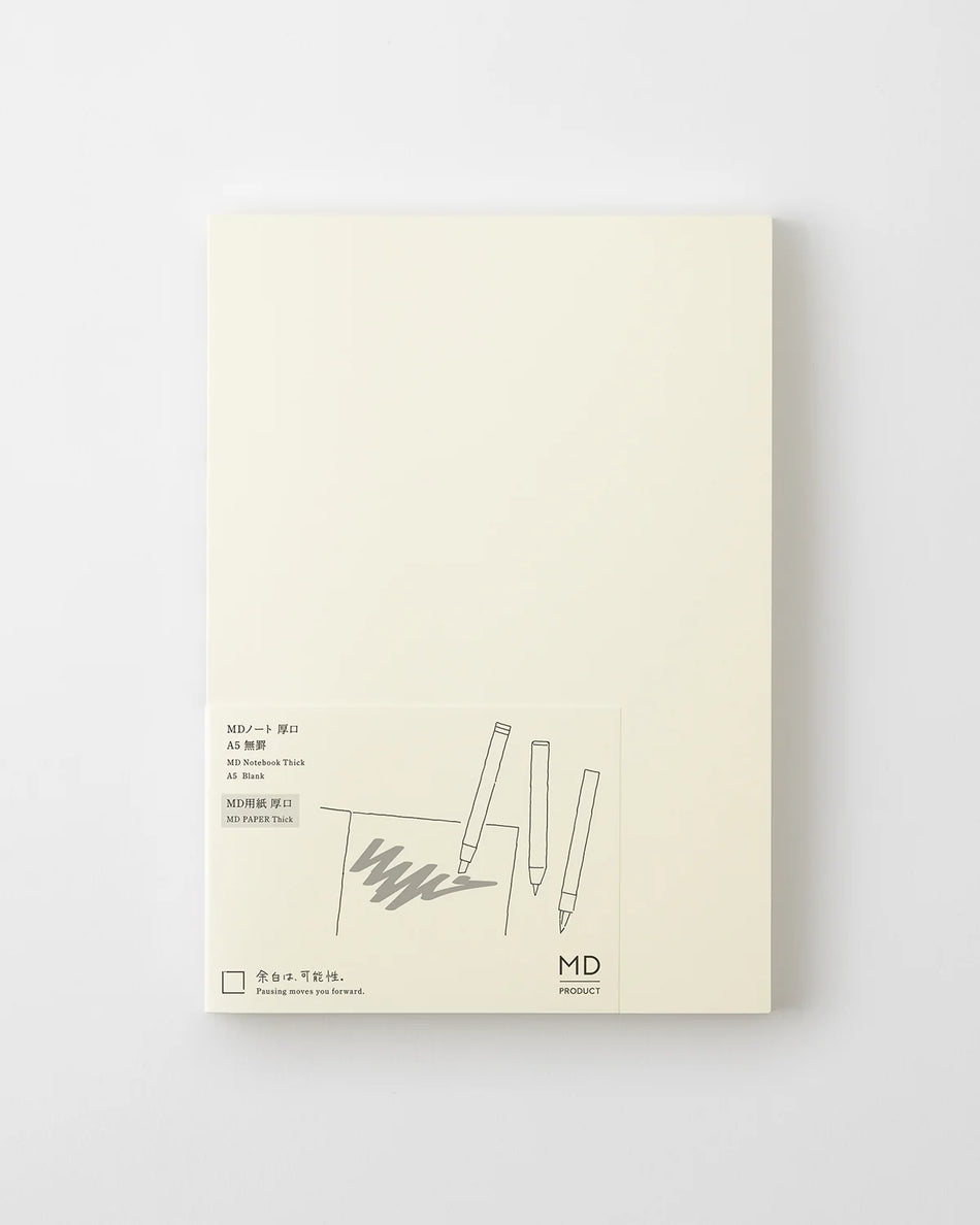 MD Notebook A5 Thick - Blank