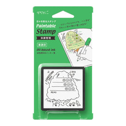 Midori Paintable Stamp Self Inking - Health