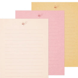 Midori Letter Set "Giving A Color" Pink