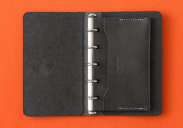 PLOTTER Leather Card Case Double Pockets - Mini 5 Size