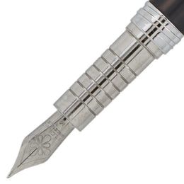 Diplomat Nexus Fountain Pen - Black/Chrome