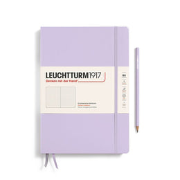LEUCHTTURM1917 Notebook Composition (B5), Hardcover, 219 numbered pages, Dotted - Lilac Purple
