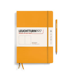 LEUCHTTURM1917 Notebook Hardcover composition (B5), 219 Numbered pages, Plain - Rising Sun