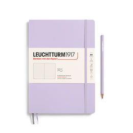 LEUCHTTURM1917 Notebook Composition (B5), Softcover, 123 numbered pages, Dotted - Lilac Purple