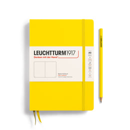 LEUCHTTURM1917 HC Notebook, Medium (A5), 251 p., Plain - Lemon
