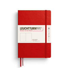 LEUCHTTURM1917 Notebook HC Medium (A5), 251 p, Plain - Cherry