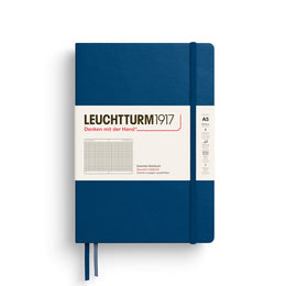 LEUCHTTURM1917 Notebook HC Medium (A5), 251 p, Squared - Indigo