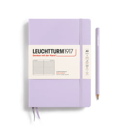 LEUCHTTURM1917 Notebook Hardcover Medium (A5), 251 pages, Ruled - Lilac Purple