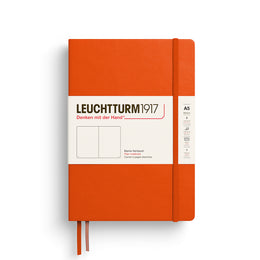 LEUCHTTURM1917 Notebook HC Medium (A5), 251 p, Plain - Pumpkin