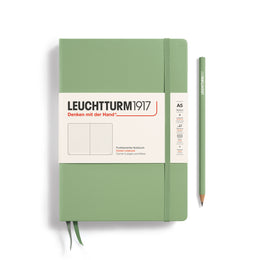 LEUCHTTURM1917 HC Notebook, Medium (A5), 251 p., Dotted - Sage