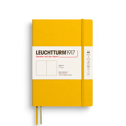 LEUCHTTURM1917 Notebook SC Medium (A5), 123 p, Plain - Sunflower