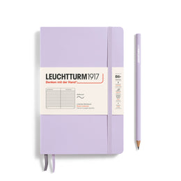 LEUCHTTURM1917 Notebook paperback (B6+), Softcover, 123 numbered pages, Lined, Lilac Purple