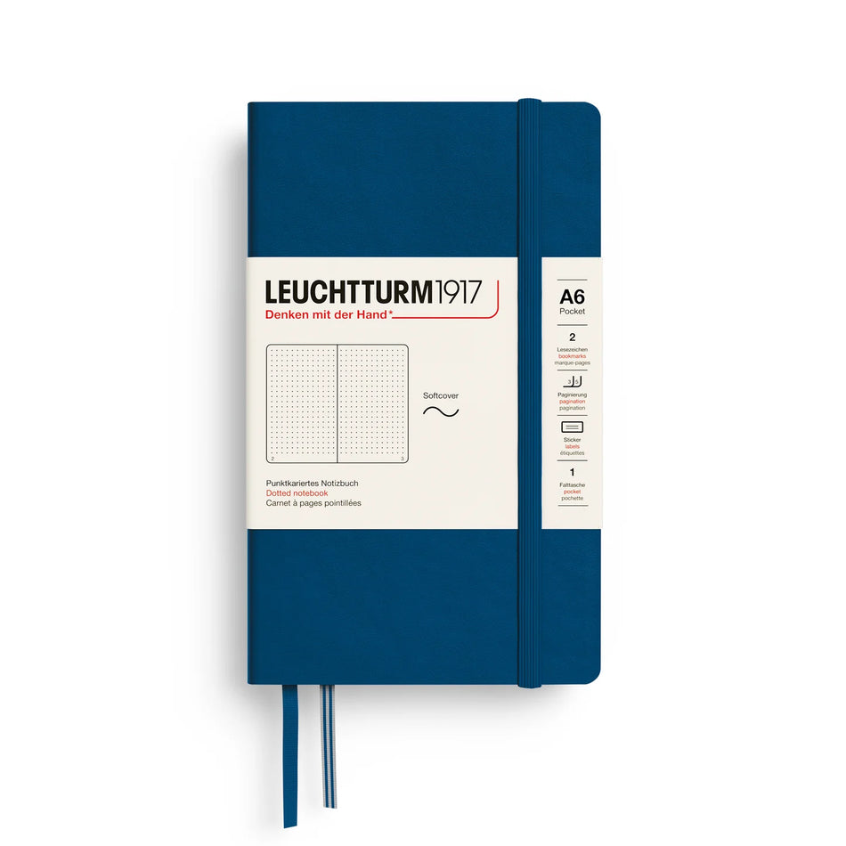 LEUCHTTURM1917 Notebook SC Pocket (A6), 187 pages, Dotted - Indigo