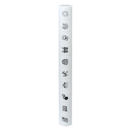 Shachihata Allemore Nototo 10 Mini Stamp Set - School Life
