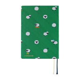 Hobonichi Techo 2027 HON A6 Bow & Tie: Sheep Sheep Sheep