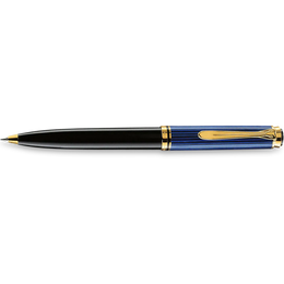 Pelikan Souverän K800 Ballpoint Pen - Black/Blue