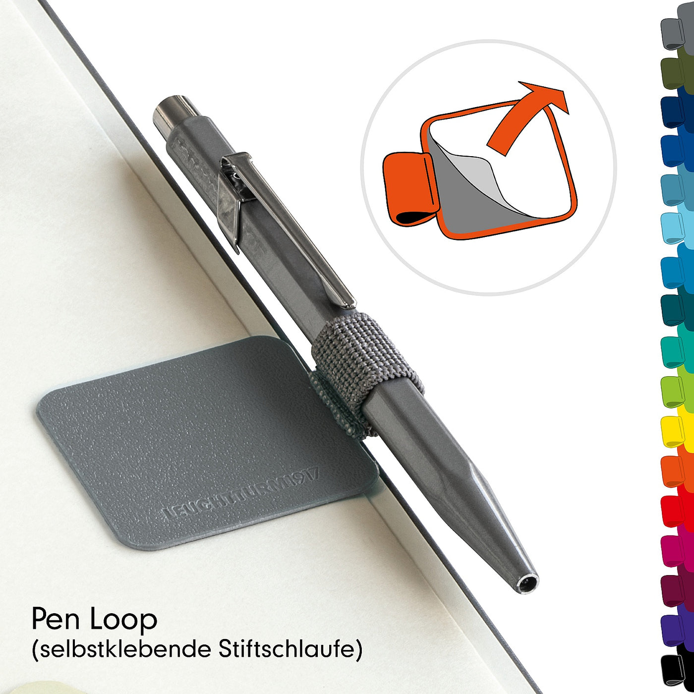 LEUCHTTURM1917 Pen Loop - Red