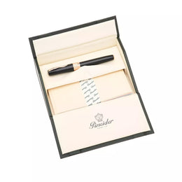 Pineider Classic Fountain Pen - Black/Rose Gold