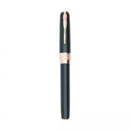 Pineider Classic Fountain Pen - Green/Rose Gold