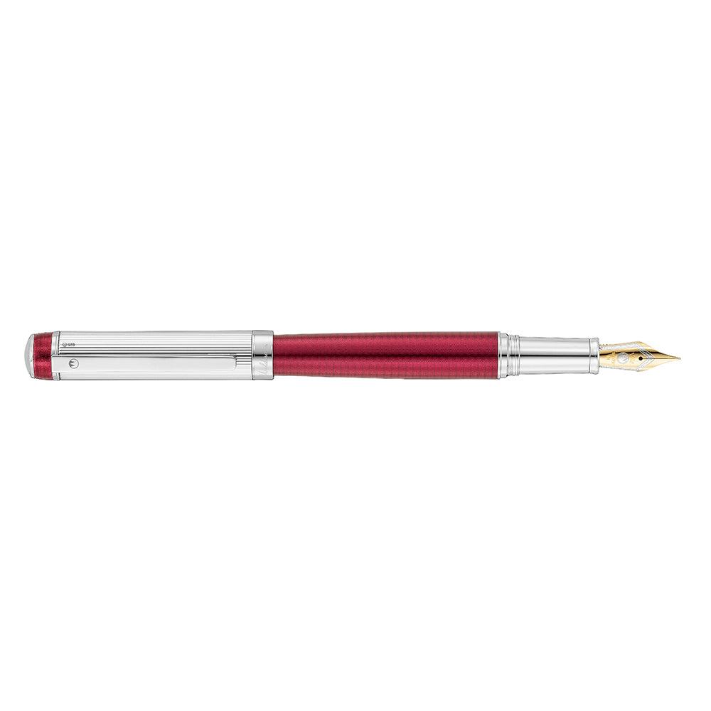 Waldmann Grandeur (18kt Gold Nib) - Burgundy Lacquer