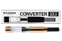 Platinum Fountain Pen Converter (gold accents)