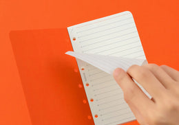 PLOTTER 6mm Ruled Memo Pad (80 Sheets) - Mini Size