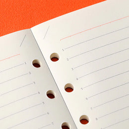 PLOTTER 6mm Ruled Memo Pad (80 Sheets) - Bible Size