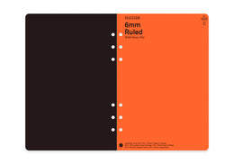 PLOTTER 6mm Ruled Memo Pad (80 Sheets) - A5 Size